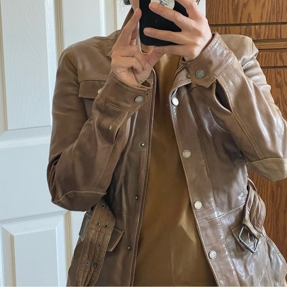 Pelle Studio Brown Leather Jacket - Picture 16 of 16